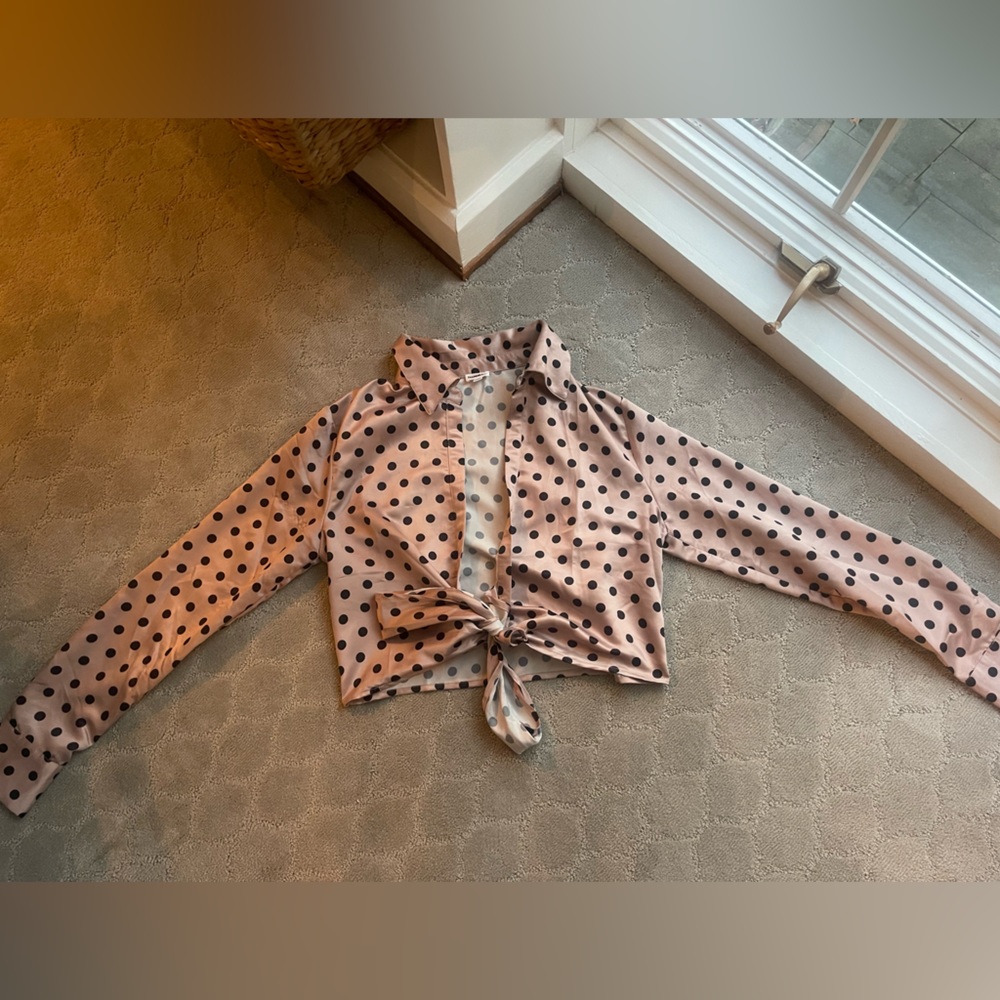 INAMORATA POLKA DOT TOP. Worn one time. Excellent condition